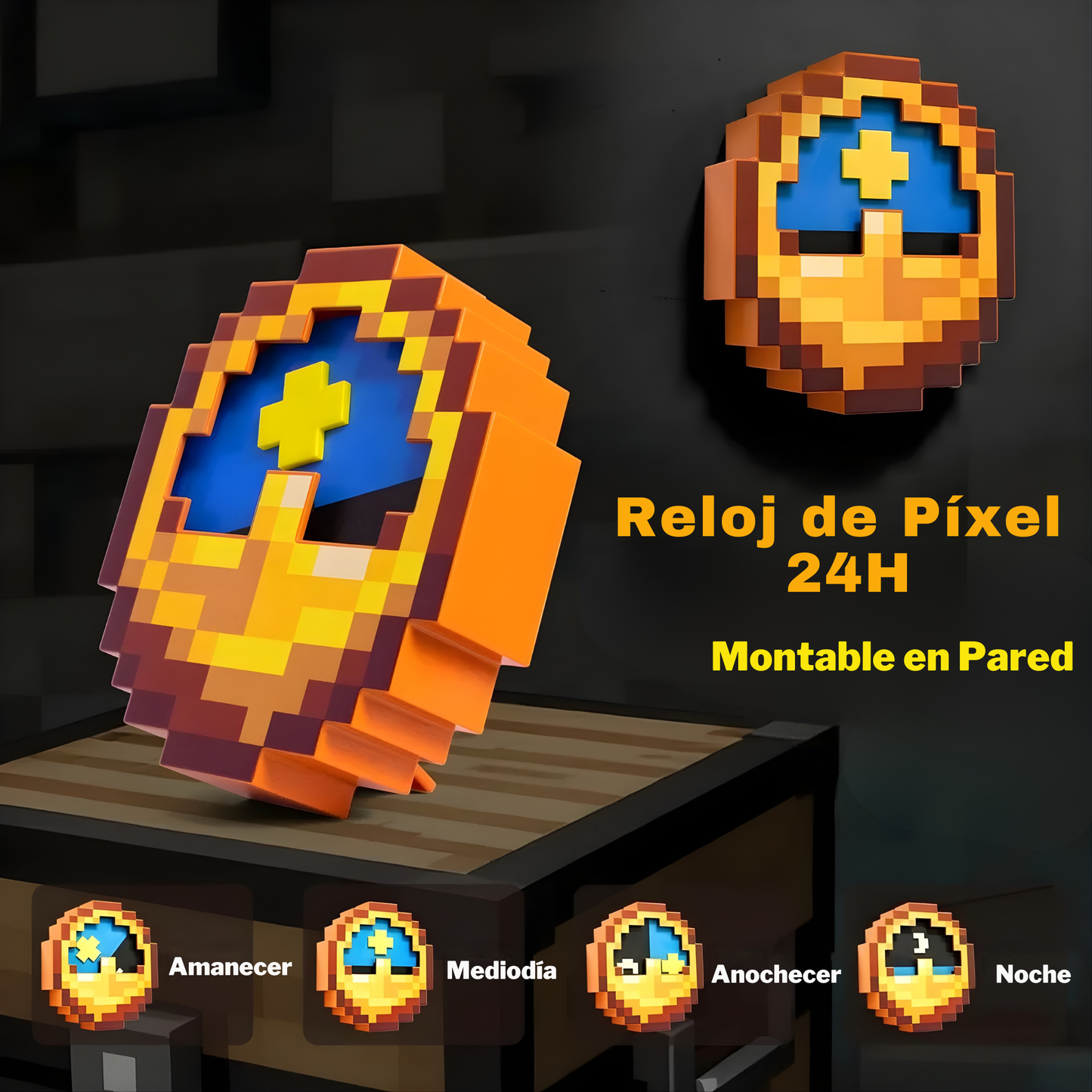 Reloj Pixel 3D 24H Edición Craft